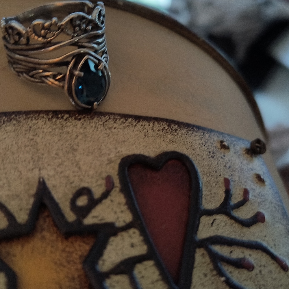 Sterling Stacked Ring - image 2